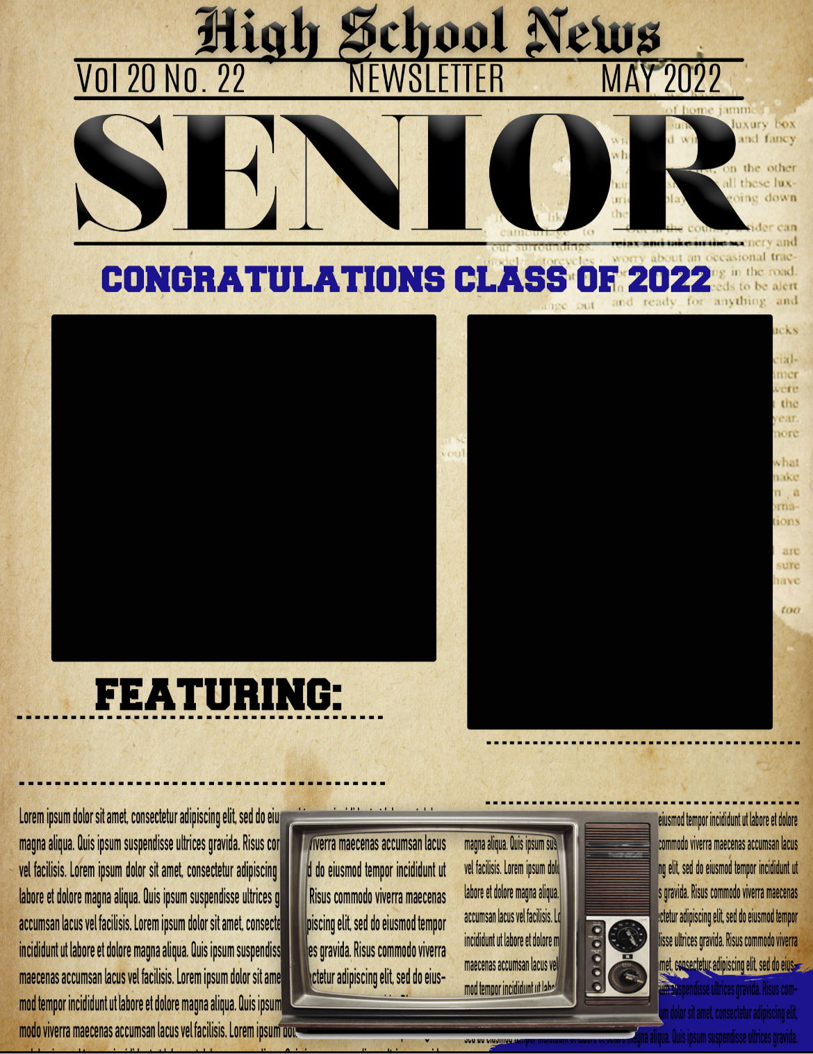 Senior Newsletter