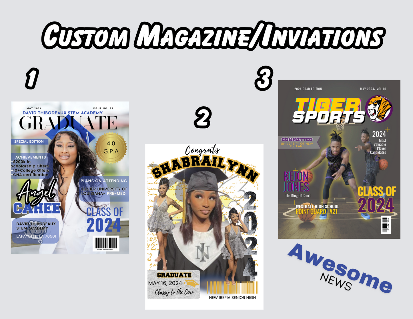 Grad Magazine Cover