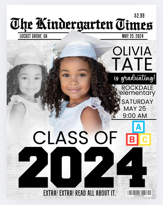 Kid Newspaper Cover