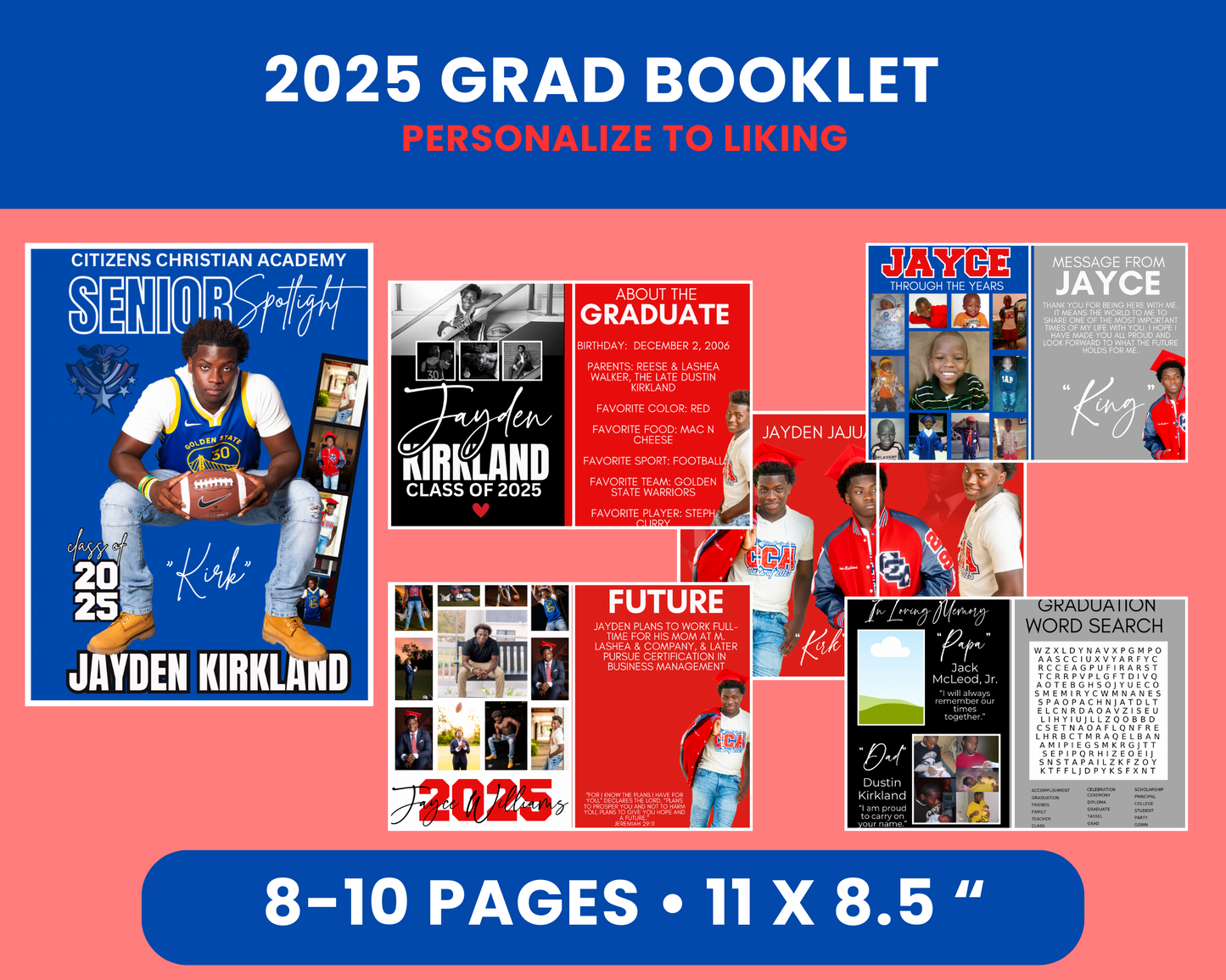 Senior Spotlight Grad Booklet